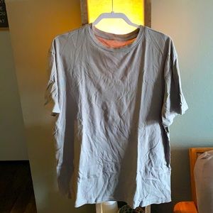 Mens size large oversized grey shirt